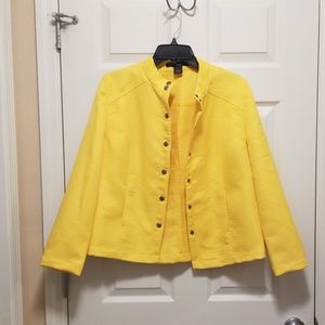 Scott Taylor petite yellow jacket